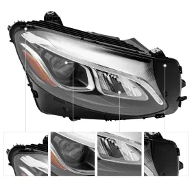 2539061401 Ocasami Headlight For 2016-2019 Mercedes Benz Glc Led Without Afs Right Passenger 2539061401 Ocasami Headlight For 2016-2019 Mercedes Benz Glc Led Without Afs Right Passenger
