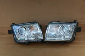 F-004-tf1-073a Oem 07-10 Lincoln Mkx Halogen With Afs Headlight Lamp Set L&r - Polished