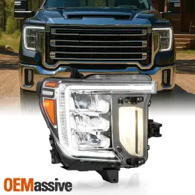 86788464 Oemassive 20 For 20-23 Gmc Sierra 2500hd 3500hd With Halogen Signal Led Drl Headlight Passenger 86788464 Oemassive 20 For 20-23 Gmc Sierra 2500hd 3500hd With Halogen Signal Led Drl Headlight Passenger