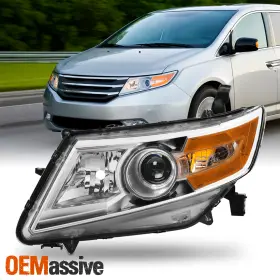 9-e1hod11mcd Oemassive For 2011-2013 Honda Odyssey Headlight Projector Headlamp Driver Chrome Housing 9-e1hod11mcd Oemassive For 2011-2013 Honda Odyssey Headlight Projector Headlamp Driver Chrome Housing