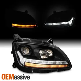 P54-6102-10000r Oemassive 11 For 11-19 Peterbilt 579 589 Class 8 Projector Headlights With Drl Sequential Right P54-6102-10000r Oemassive 11 For 11-19 Peterbilt 579 589 Class 8 Projector Headlights With Drl Sequential Right