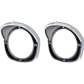 Tf400002 Oer Authorized 1957 Chevrolet Bel Air 150 210 Nomad Headlamp Bezels Pair Tf400002 Oer Authorized 1957 Chevrolet Bel Air 150 210 Nomad Headlamp Bezels Pair
