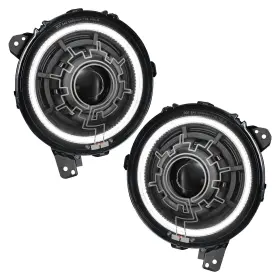 5839-111 Oracle Lighting Headlight Assembly For 18-24 Jeep Gladiator Wrangler 5839-111 Oracle Lighting Headlight Assembly For 18-24 Jeep Gladiator Wrangler