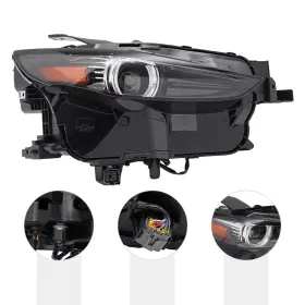 Dgh9-51-030a Oukaning For 2020-2024 Mazda Cx30 Cx-30 Right Passenger Side Headlight Led
