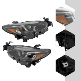 Grf551041a Oukaning For 2016-2017 Mazda 6 Led Headlight Assembly Headlamps With Afs Left/right Opt