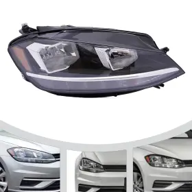 Vw2503176 Oukaning For 2018-2020 Volkswagen Golf Right Halogen Headlamp Passenger Side Headlight Vw2503176 Oukaning For 2018-2020 Volkswagen Golf Right Halogen Headlamp Passenger Side Headlight
