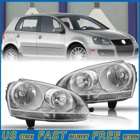 Vw2502127 Oxilam 2006 Fit 38626 Vw Volkswagen Jetta Rabbit Housing Chrome Headlight Replacement Vw2502127 Oxilam 2006 Fit 38626 Vw Volkswagen Jetta Rabbit Housing Chrome Headlight Replacement