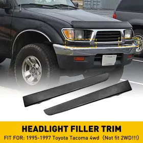 Xpd-ddt-59842 Oxilam 2 For 1995-1997 Toyota Tacoma 4wd Front Bumper Headlight Filler Decor Trim Metal Xpd-ddt-59842 Oxilam 2 For 1995-1997 Toyota Tacoma 4wd Front Bumper Headlight Filler Decor Trim Metal
