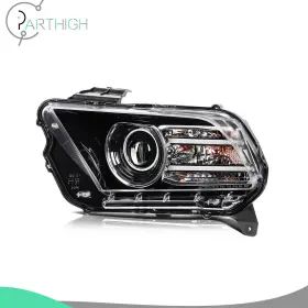 Pth128272p01 Parthigh Led Drl Headlights For 2013 2014 Ford Mustang Black Housing Left Driver Side New