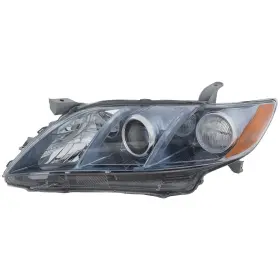 12740591 Perfect Fit Headlight For 07-2009 Toyota Camry Hybrid Japan Built Lh Chrome Housing