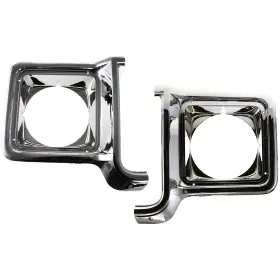 13743439 Perfect Fit New Headlight Doors/bezels Driver And Passenger Side For Chevy 1973-1978 13743439 Perfect Fit New Headlight Doors/bezels Driver And Passenger Side For Chevy 1973-1978