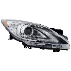 14875116 Perfect Fit Headlight For 2010 2011 2012 2013 Mazda 3 Gx S Gt I Mazdaspeed Right Hid