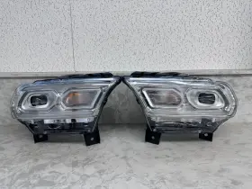 1kpch1904039 Perfect Fit 2021 - 2022 Dodge Durango Led Headlight Pair Passenger And Driver Chrome 2pc