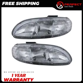 9590750 Perfect Fit New Headlights Headlamps Left And Right Pair Set For Chevy Lumina Monte Carlo