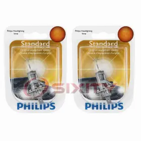 Sx-0460 Philips 2 Pc Front Fog Light Bulbs For Acura Rl 1996-2004 Electrical Yb