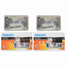 Sx-0635 Philips 2 Pc Low Beam Headlight Bulbs For Mazda 626 1983-1985 Electrical Zc