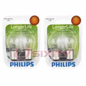 Sx-0653 Philips 2 Pc Tail Light Bulbs For Cadillac Allante Brougham Cimarron Deville Bt Sx-0653 Philips 2 Pc Tail Light Bulbs For Cadillac Allante Brougham Cimarron Deville Bt