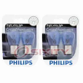 Sx-1103 Philips 2 Pc Front Turn Signal Light Bulbs For Jaguar Xj12 Xj6 Xjs 1973-1979 Ey