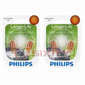 Sx-1201 Philips 2 Pc Front Outer Turn Signal Light Bulbs For Jaguar Super V8 Vanden Lu Sx-1201 Philips 2 Pc Front Outer Turn Signal Light Bulbs For Jaguar Super V8 Vanden Lu
