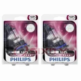 Sx-1312 Philips 2 Pc High Low Beam Headlight Bulbs For Mercedes-benz 190d 190e 260e Zg