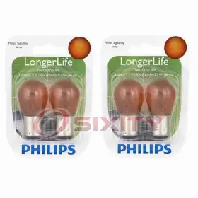 Sx-1611 Philips 2 Pc Rear Turn Signal Light Bulbs For Hyundai Accent 1998-1999 Mq