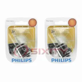 Sx-2285 Philips 2 Pc Front Fog Light Bulbs For Mercury Mountaineer Sable Tracer Wm