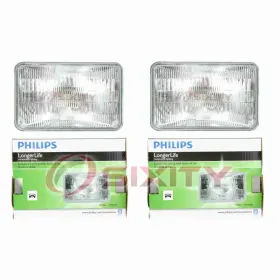 Sx-2784 Philips 2 Pc High Low Beam Headlight Bulbs For Geo Metro 1989-1997 Wg
