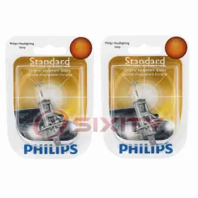 Sx-2899 Philips 2 Pc Front Fog Light Bulbs For Bmw 318i 318is 318ti 320i 323i 323is Ht
