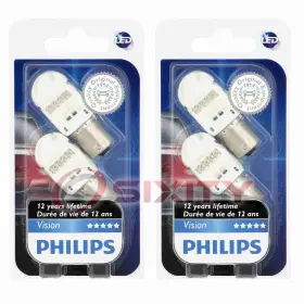 Sx-3395 Philips 2 Pc Tail Light Bulbs For Fiat 500 500x Ducato Palio Panda Stilo Zv Sx-3395 Philips 2 Pc Tail Light Bulbs For Fiat 500 500x Ducato Palio Panda Stilo Zv