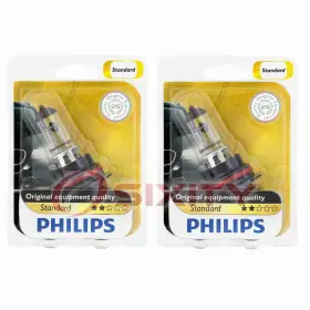 Sx-3416 Philips 2 Pc High Low Beam Headlight Bulbs For Mitsubishi Cordia Mirage El