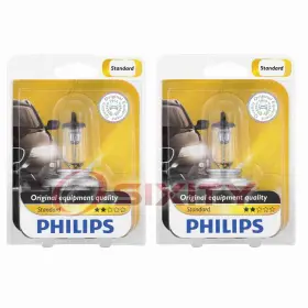 Sx-3707 Philips 2 Pc High Low Beam Headlight Bulbs For Mobility Ventures Mv-1 Ct