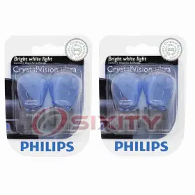 Sx-4076 Philips 2 Pc Rear Turn Signal Light Bulbs For Lincoln Ls 2000-2002 Pl