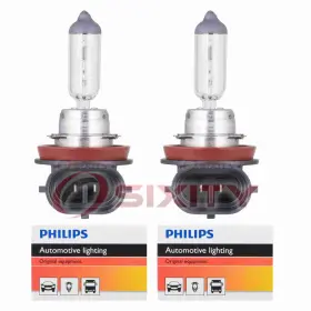 Sx-4122 Philips 2 Pc High Beam Headlight Bulbs For Nissan Almera Altima Sentra Ez