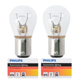 Sx-4321 Philips 2 Pc Tail Light Bulbs For Nissan Almera March Np300 Frontier Nv