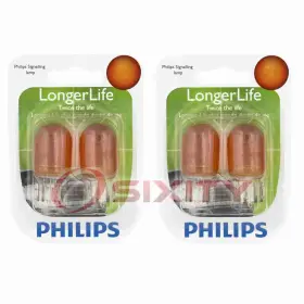 Sx-4349 Philips 2 Pc Front Turn Signal Light Bulbs For Lincoln Continental Mkc Mkx Rf