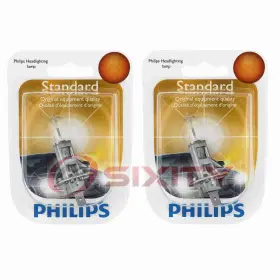 Sx-4408 Philips 2 Pc Low Beam Headlight Bulbs For Honda Cr-v Prelude 1997-2006 Ft