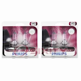 Sx-4606 Philips 2 Pc High Beam Headlight Bulbs For Lincoln Mkz Zephyr 2006-2012 Rg