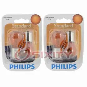 Sx-4739 Philips 2 Pc Front Turn Signal Light Bulbs For Peugeot 206 207 Compact Ac