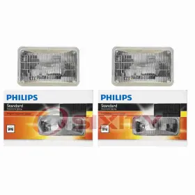 Sx-5409 Philips 2 Pc Low Beam Headlight Bulbs For Cadillac Brougham Calais Cimarron Ug