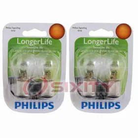 Sx-5552 Philips 2 Pc Tail Light Bulbs For Porsche 911 912 914 930 1965-1979 We