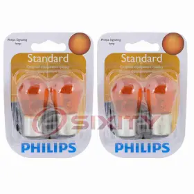 Sx-6069 Philips 2 Pc Front Inner Turn Signal Light Bulbs For Scion Xb 2004-2006 Eh