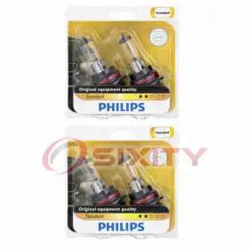 Sx-6097 Philips 2 Pc High Low Beam Headlight Bulbs For Jeep Liberty 2002-2007 Rk Sx-6097 Philips 2 Pc High Low Beam Headlight Bulbs For Jeep Liberty 2002-2007 Rk