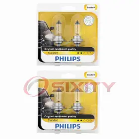 Sx-6368 Philips 2 Pc High Beam Headlight Bulbs For Ram Promaster 1500 2500 Mu