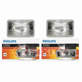 Sx-6926 Philips 2 Pc High Beam Headlight Bulbs For Chevrolet Bel Air Blazer C10 Vq