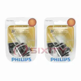 Sx-7822 Philips 2 Pc Front Fog Light Bulbs For Chrysler Cirrus Sebring 2001-2004 Ob