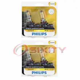 Sx-8458 Philips 2 Pc Low Beam Headlight Bulbs For Sterling 825 827 1987-1991 Cw Sx-8458 Philips 2 Pc Low Beam Headlight Bulbs For Sterling 825 827 1987-1991 Cw