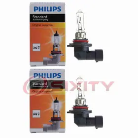 Sx-8607 Philips 2 Pc High Low Beam Headlight Bulbs For Land Rover Range Evoque Go