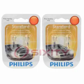 Sx-9314 Philips 2 Pc Inner Tail Light Bulbs For Volkswagen Routan 2009-2014 Fi