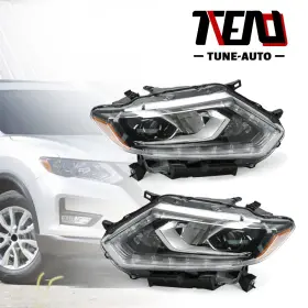 Cdd106-l Pqy R Led Headlights Assy Headlamp For 2014-2016 Nissan Rogue Left And Right 2015