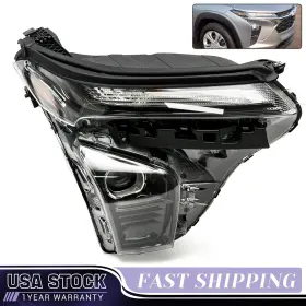 Cdd114-r Pqy For 2024-2025 Chevy Trax Ls 1rs Without Led Drl Headlight Right Passenger Side